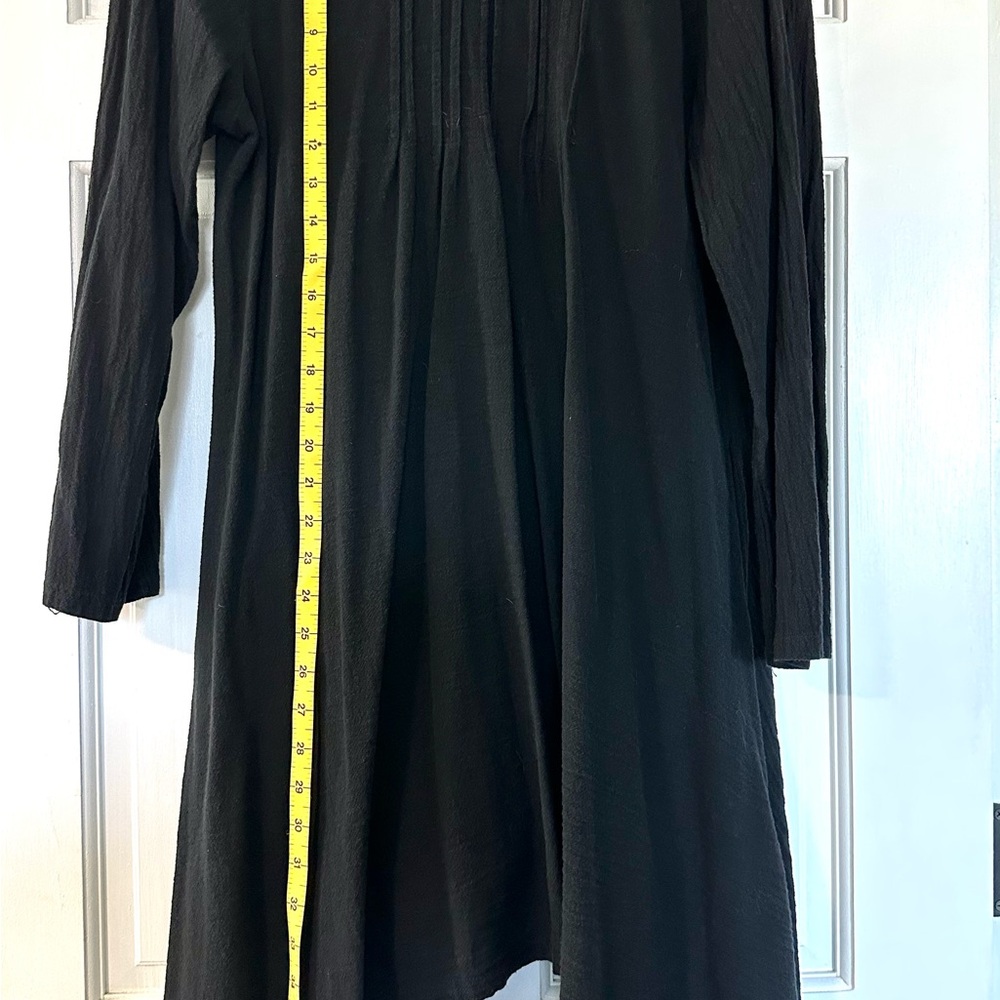 Elegant Black Long Sleeve Dress